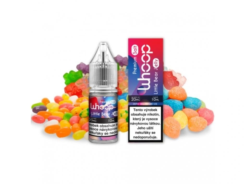 Whoop Little Bear Jelly 10ml - Solný liquid Nikotin: 20mg