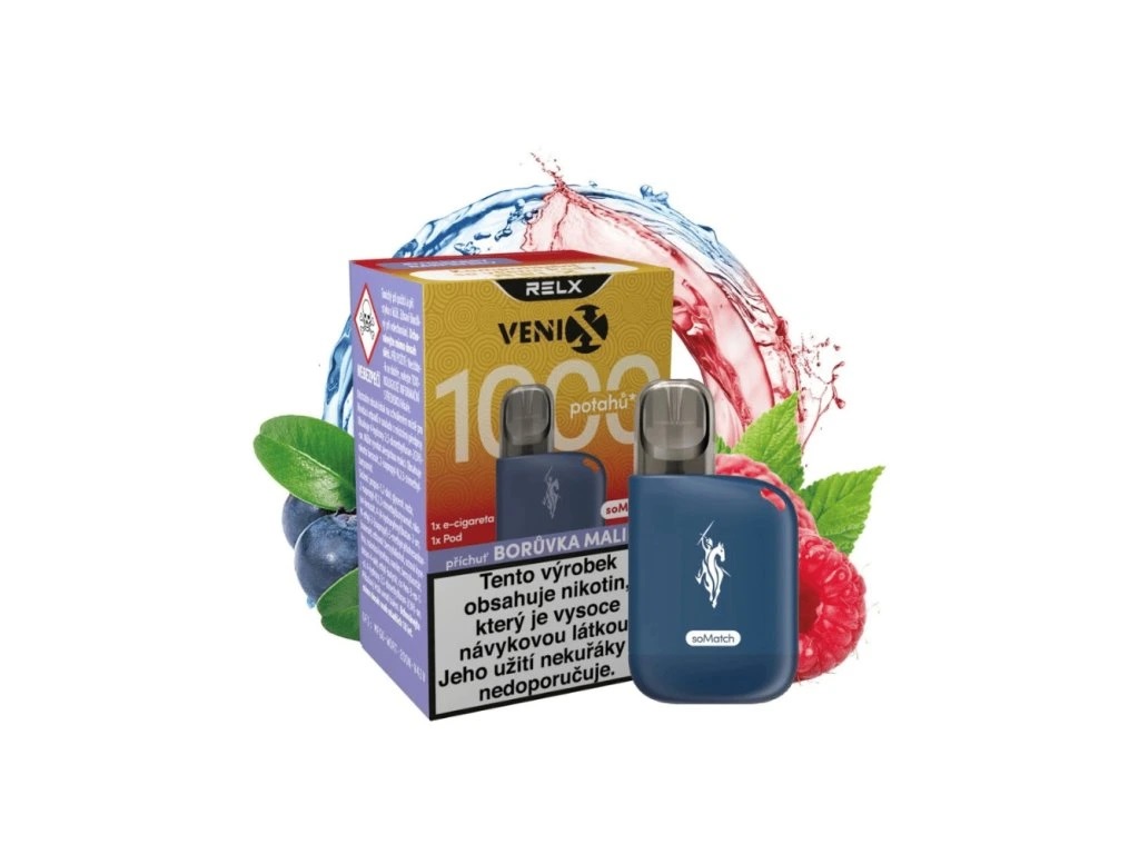 RELX Venix soMatch Kit - Borůvka Malina