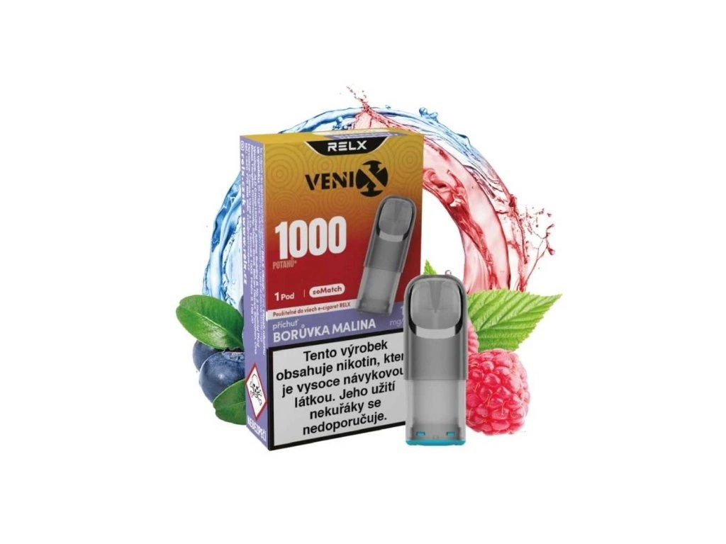 VENIX VENIX-RELX soMatch Pod - Borůvka Malina 16mg/ml