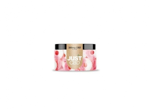 JustCBDMelounové kroužky 250-500 mg CBD mg: 250