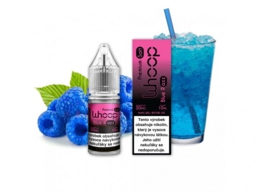 Whoop Blue Razz 10ml - Solný liquid Nikotin: 20mg