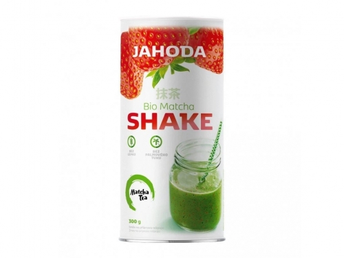 300 G BIO MATCHA TEA SHAKE JAHODA