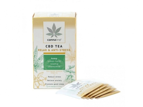CANNALINE CBD Čaj RELAX 30g