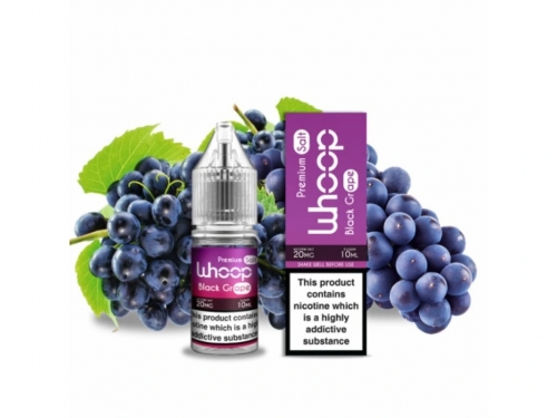 Whoop Black Grape 10 ml – e-kapalina se solí nikotinu: 20 mg