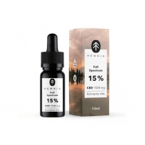 Hemnia Full Spectrum CBD Konopný olej 15%, 1500 mg, 10 ml