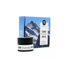 Hemnia CBD konopné krystaly 99 %, 500 mg CBD , 1 gram